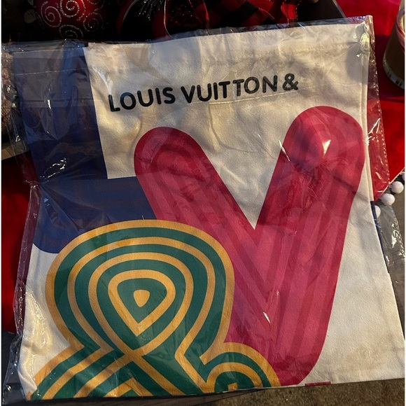 Louis Vuitton Canvas Eco Tote Bag Shinsen Exhibition Limited ❤️ - Picture 4 of 9